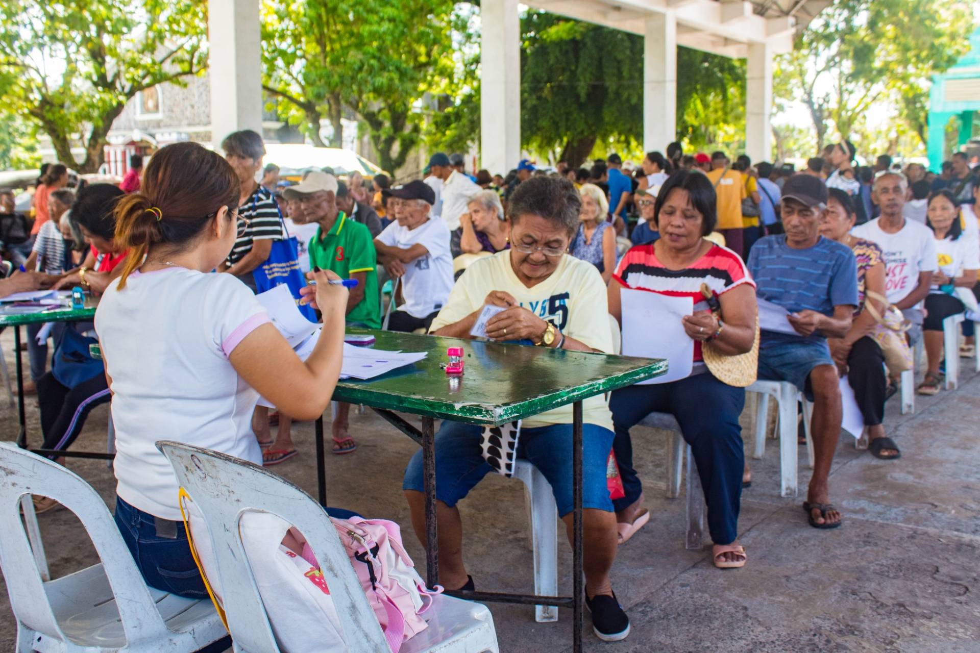 Joyful Pension Day in Barangay 176-E Brings Financial Relief to Seniors